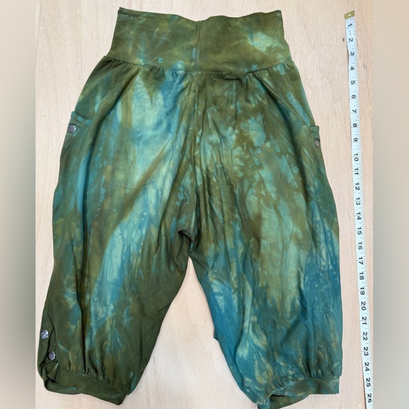 NWOT CROSSFOX limited edition MEDIUM tempest breeches greens and blues - Picture 5 of 14